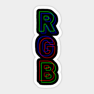 RGB (Vertical) Sticker